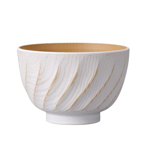 汁椀 匠彫研ぎ出し シロ