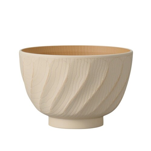 汁椀 匠彫研ぎ出し キナリ