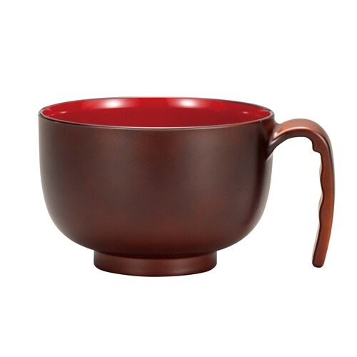 汁椀 らくらく汁椀 杢目