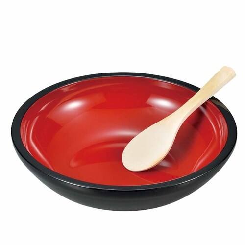 鉢 大盛鉢 杓子付き 幅30.3cm