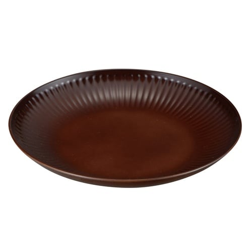 プレート cerala 丸 S ブラウン