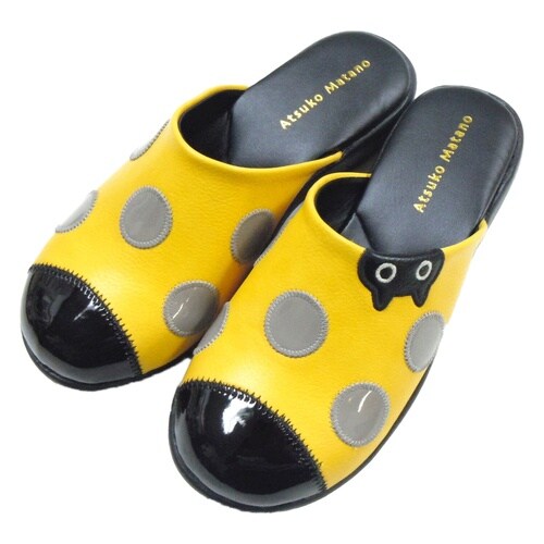 スリッパ てんとう虫 サンダル M イエロー L