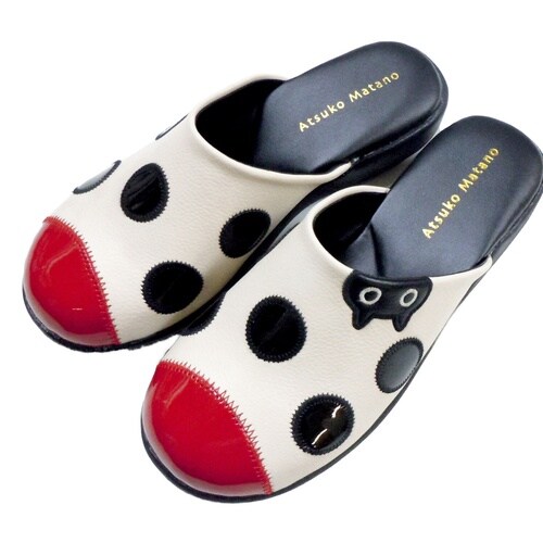 スリッパ てんとう虫 サンダル M ベージュ L