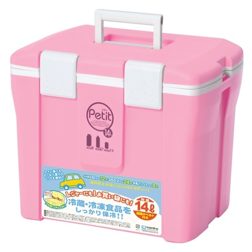 クーラーボックス 14L クールエース ピンク