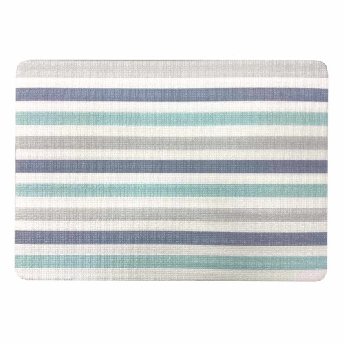 風呂マット ボーダー 85×60cm