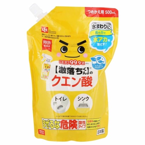 激落ちくん クエン酸 スプレー 詰替 500ml