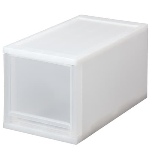 収納ケース 引き出し Brio スリム ホワイト