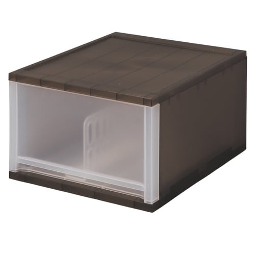 収納ケース 引出し Brio A4 ブラウン