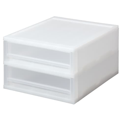 収納ケース 引出し Brio A4 ホワイト