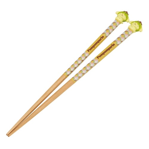 箸 マスコット付塗箸 ポムポムプリン巳
