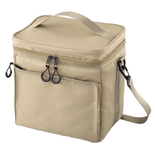 クーラーボックス 保冷ボックスバッグ ベージュ
