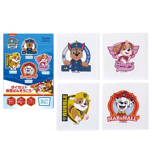 ばんそうこう ダイカット 絆創膏 パウパトロール