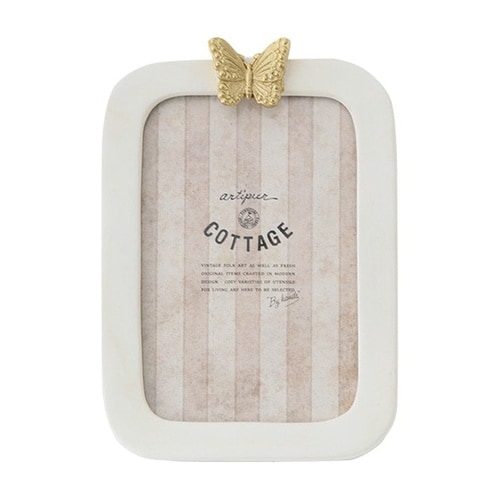 フォトフレーム バタフライフォトフレーム ホワイト