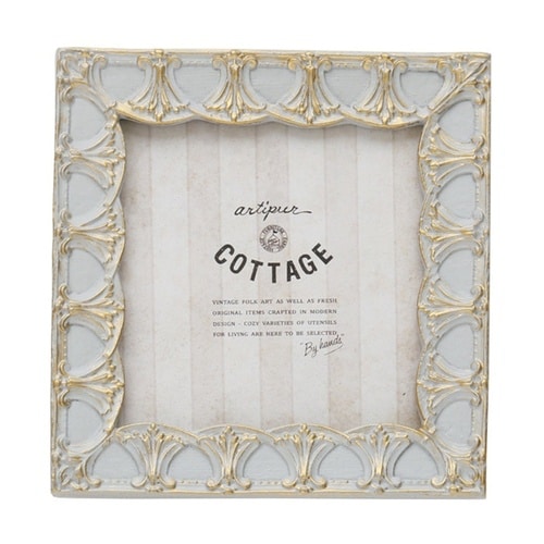 フォトフレーム S スクエア レジン グレー