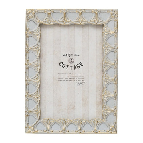 フォトフレーム L ポストカード レジン グレー