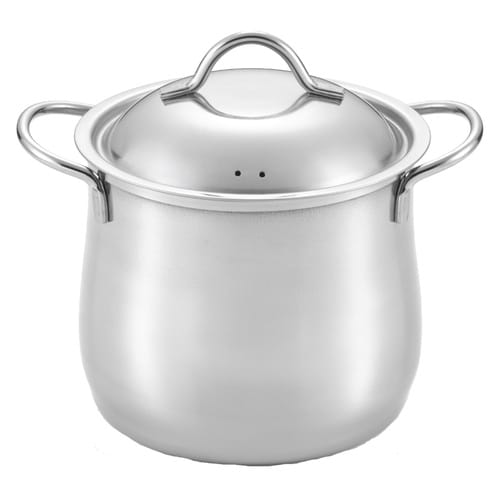 両手鍋 14cm 深型 IH対応 煮込み鍋