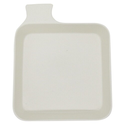 ルラーレ スクエア皿 クリーム クリーム