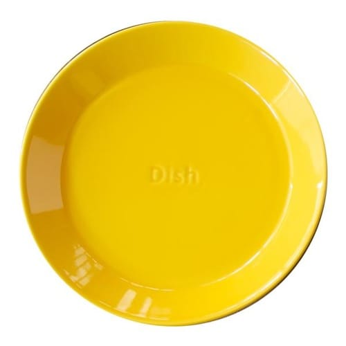 皿 ファンレスト 大皿 イエロー