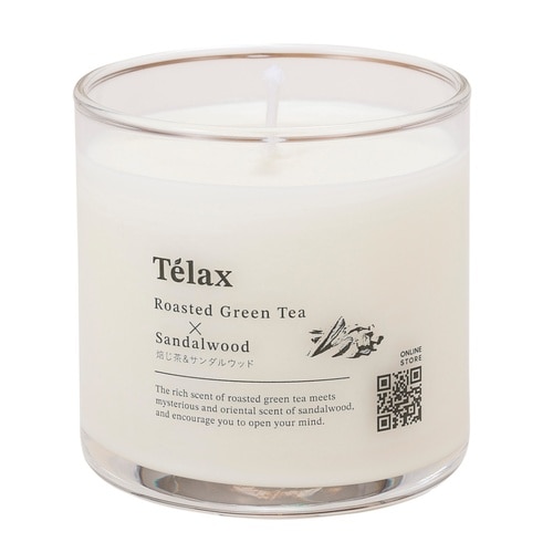 Telax アロマキャンドル 緑茶×レモングラス