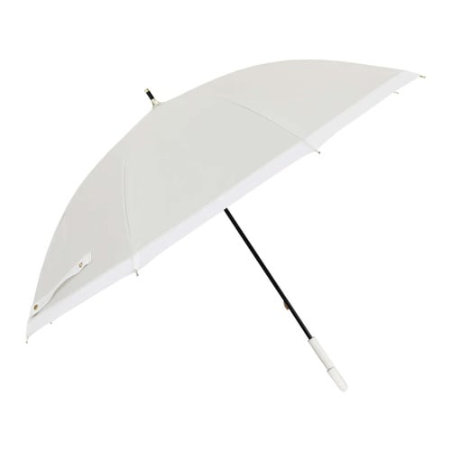 長傘 晴雨兼用 ホワイト 長傘