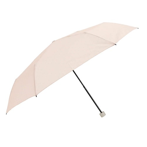 雨傘 折りたたみ傘 ピンクベージュ