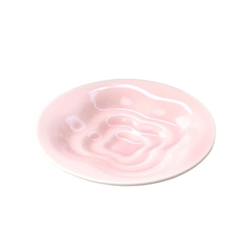 皿 小皿 美濃焼 はんなり 醤油 11cm ピンク
