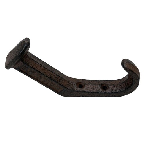 フック キャストアイアン I 壁掛け ブラック