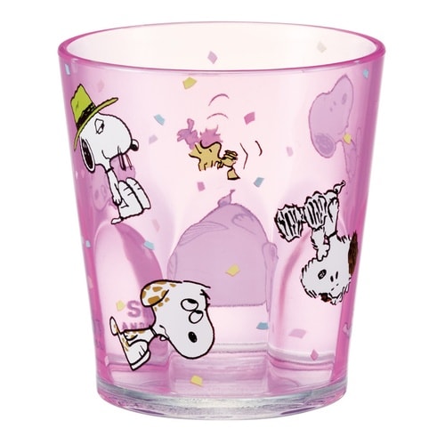 コップ 280ml アクリルコップ ピンク