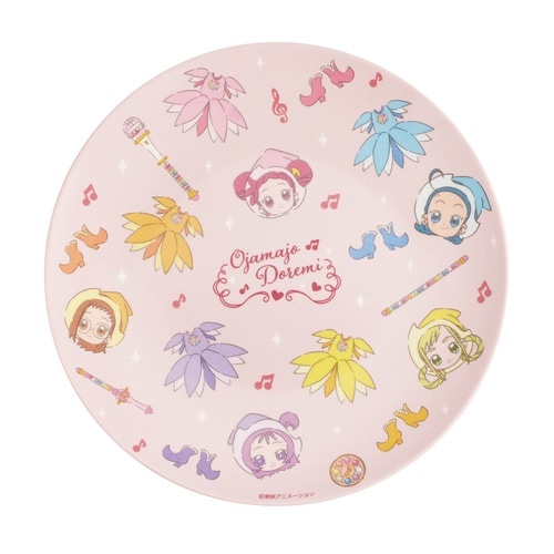 プレート 薄肉メラミンプレート おジャ魔女どれみ