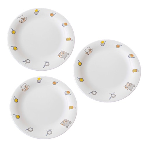 プレート ほっとけーき皿 3枚セット こぐまちゃん