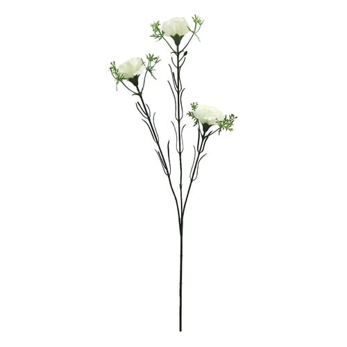 造花 カーネーションスプレー ホワイト ホワイト