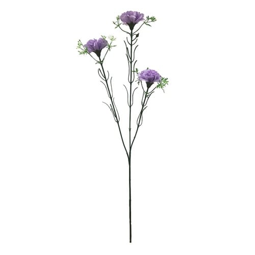 造花 カーネーションスプレー ホワイト ラベンダー