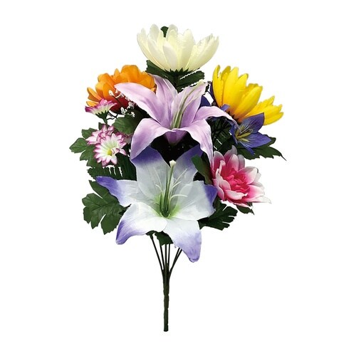 仏花 造花 盆花 ゆり