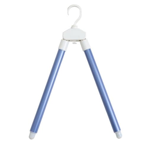 ハンガー シワーレスハンガー ブルー