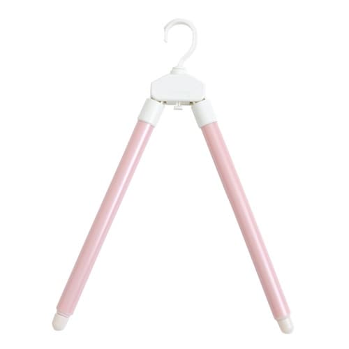 ハンガー シワーレスハンガー ピンク