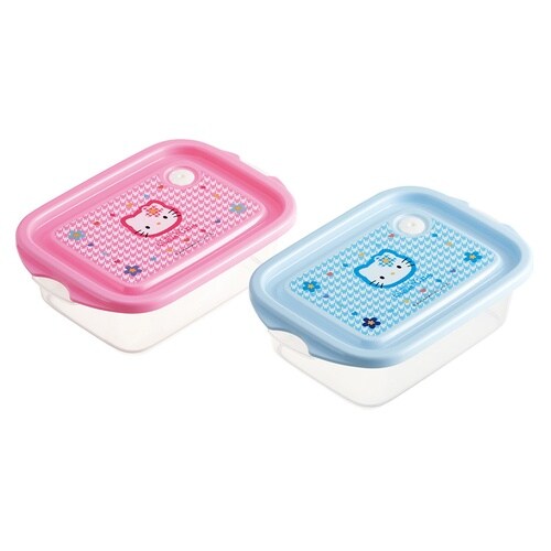 弁当箱 抗菌シールボックスM2P キティ カオハナ
