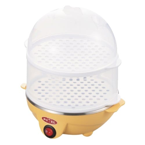 電気蒸し器 2段 プエル クイックミニスチーマー