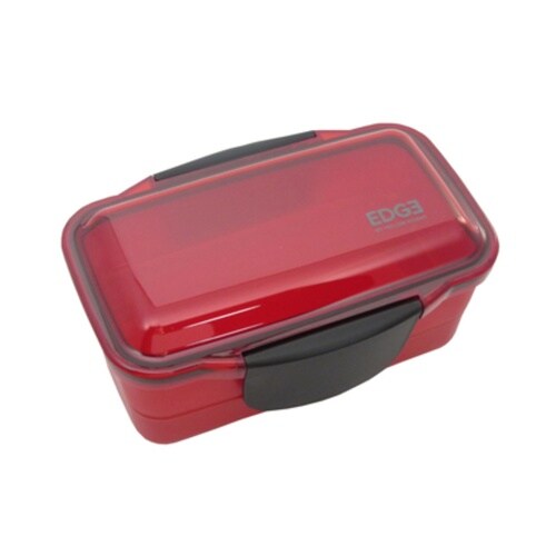弁当箱 850ml 25EDGE レッド