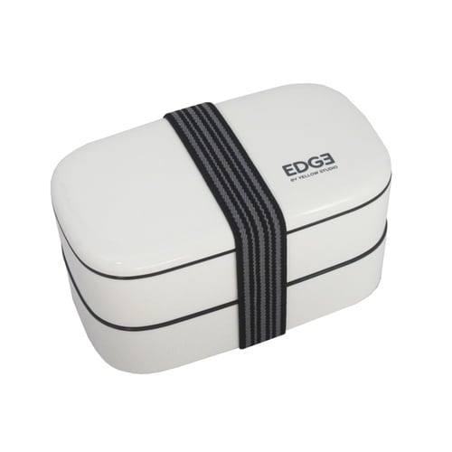 弁当箱 800ml 25EDGE ホワイト