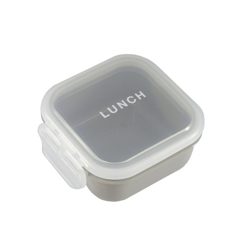 弁当箱 time for LUNCH グレー