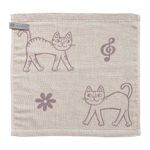 布巾 おかべてつろう Ag+ 抗菌 ベージュ