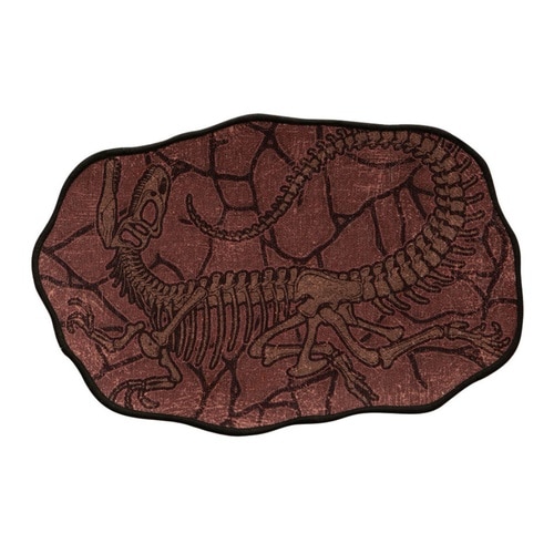 玄関マット 室内 FOSSIL DINOSAUR
