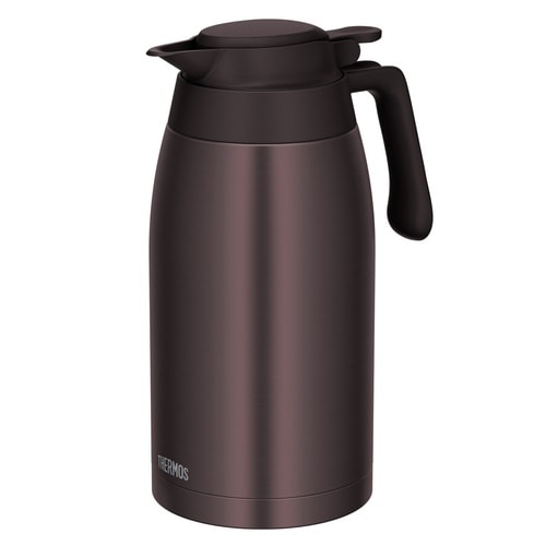サーモス ポット 2L ステンレスポット ブラウン