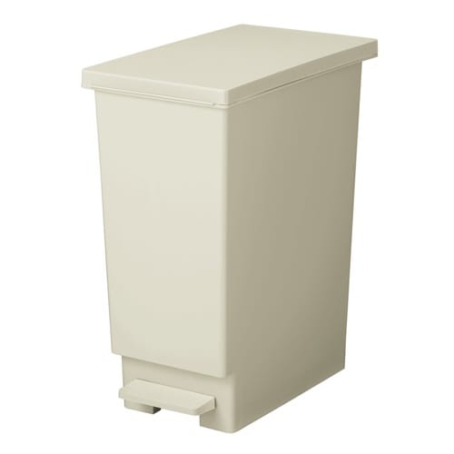 ゴミ箱 45L スリムペダル ふた付き グレー
