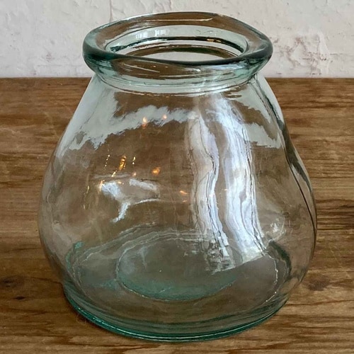 花瓶 リサイクルガラス HURRICANE M