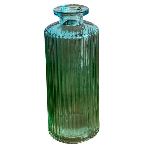 花瓶 プチフラワーベース トール ブルー