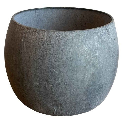 植木鉢 ブリキプランター ラウンド M