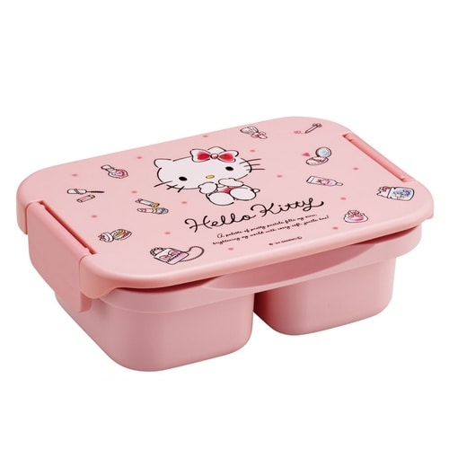 弁当箱 500ml 抗菌セパレート型タイト キティ