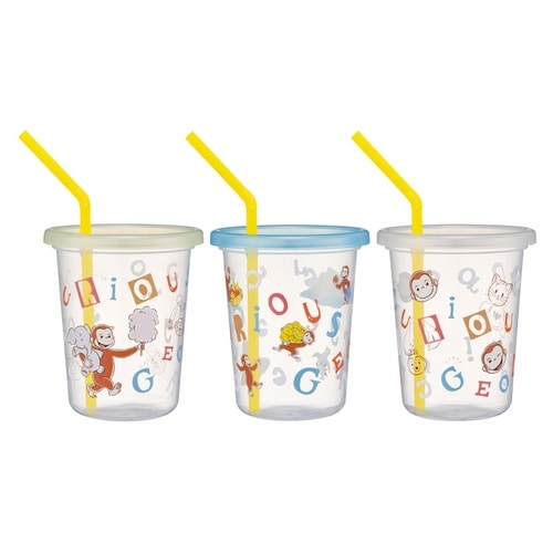 タンブラー ストロー付タンブラー 3個セット