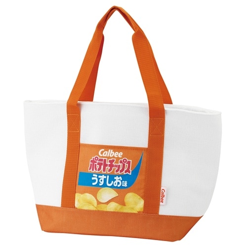 エコバッグ 麻風 トート 保冷 ポテチうすしお味